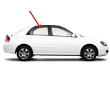 Tempered Passenger Right Side Rear Door Window Door Glass Compatible with Kia Spectra 4 Door Sedan 2005-2009 Models (Also Fit 2004 Spectra 2.0L ENG Sedan)