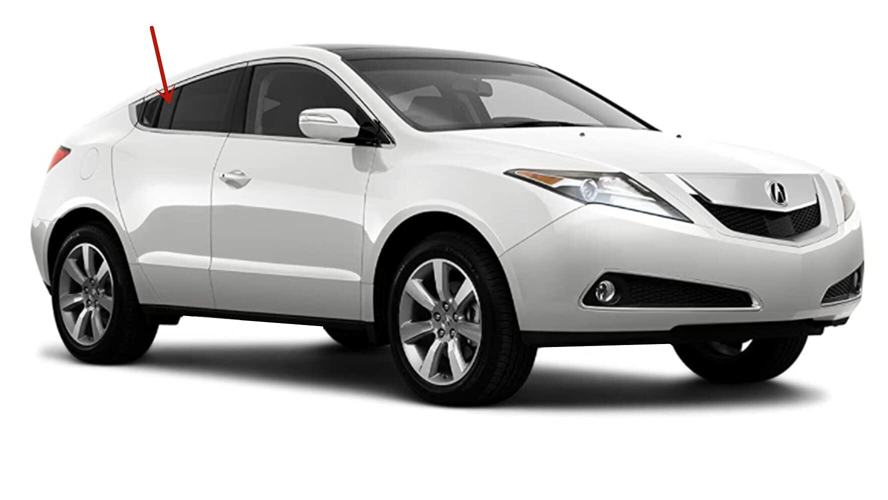 Passenger Right Side Rear Vent Window Vent Glass Compatible with Acura ZDX 2010-2013 Models
