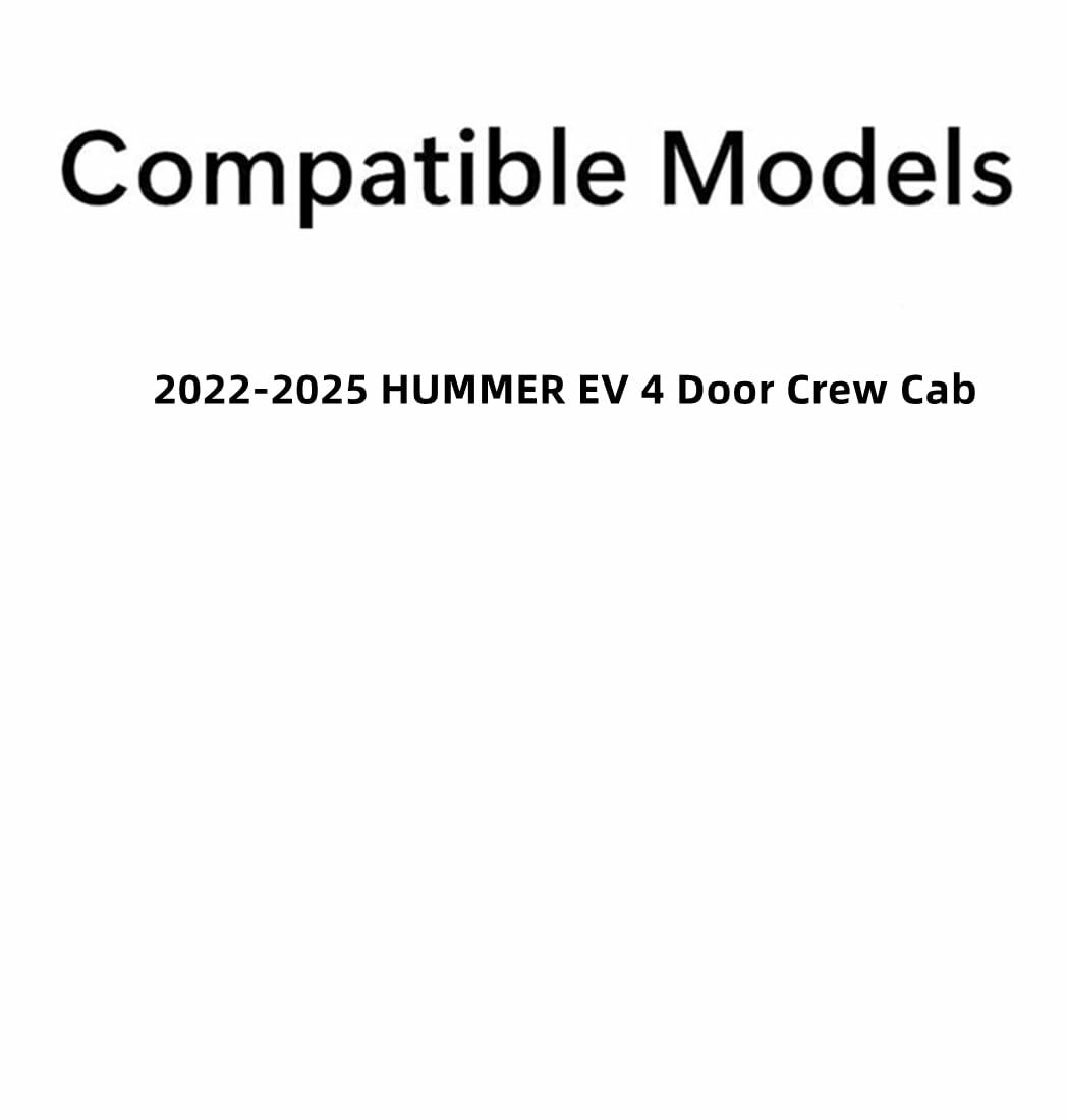 Heated Rear Back Window Back Glass Compatible with GMC HUMMER EV Pickup 2022-2025 Models (Not For SUV)