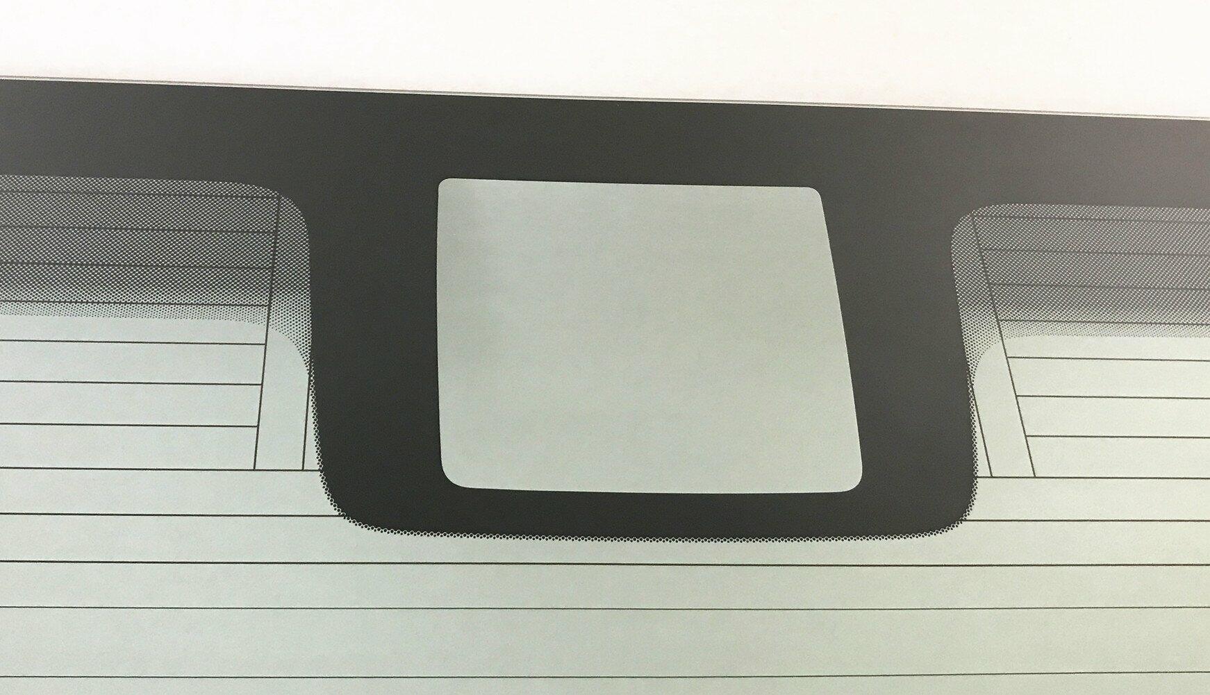 OEM Back Window Back Glass Compatible with Honda Civic 2 Door Coupe 2016-2021 Models