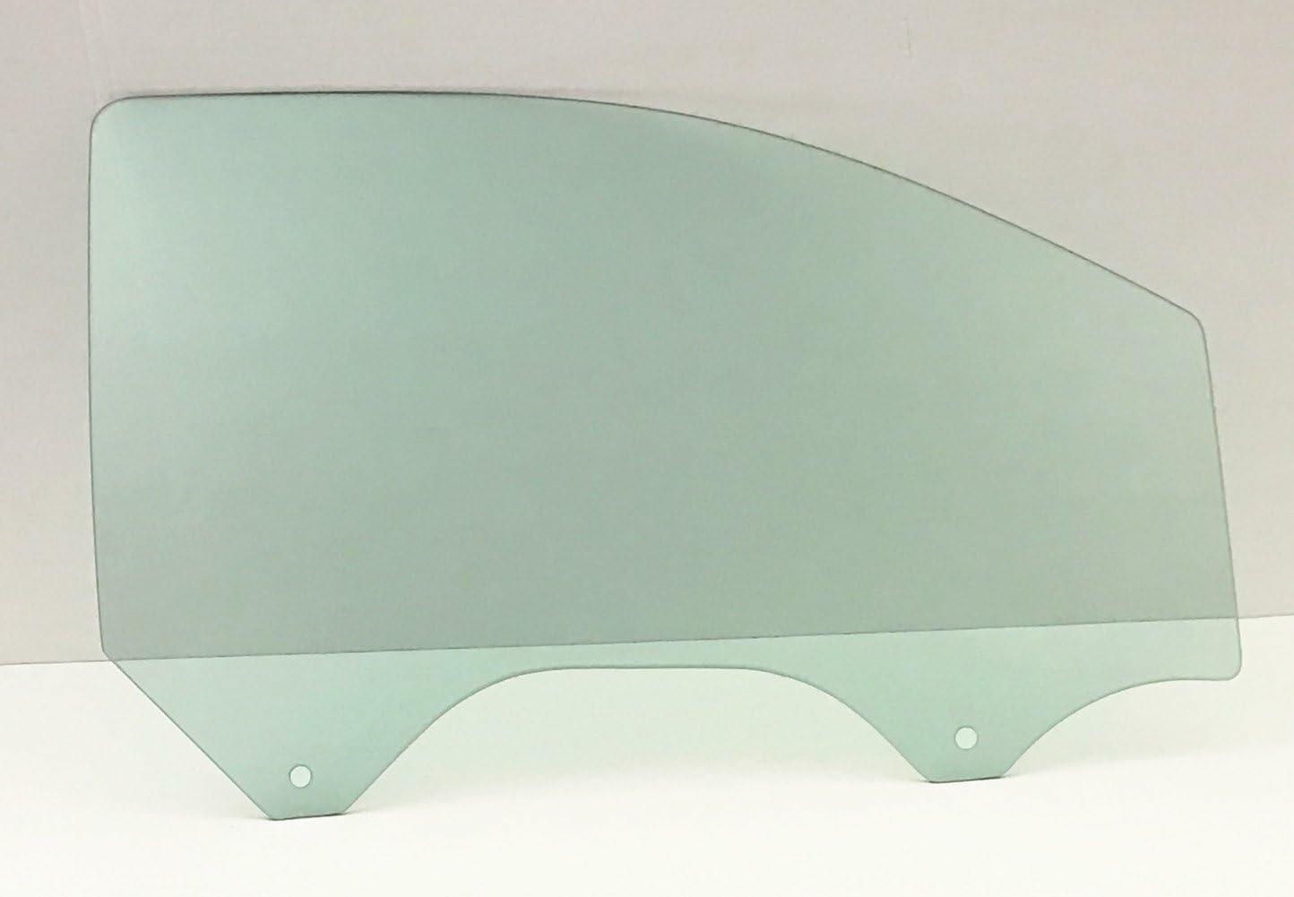 Tempered Passenger Right Side Front Door Window Door Glass Compatible with GMC Canyon / Chevrolet Colorado 4-Door Crew Cab Pickup 2023-2026 Models