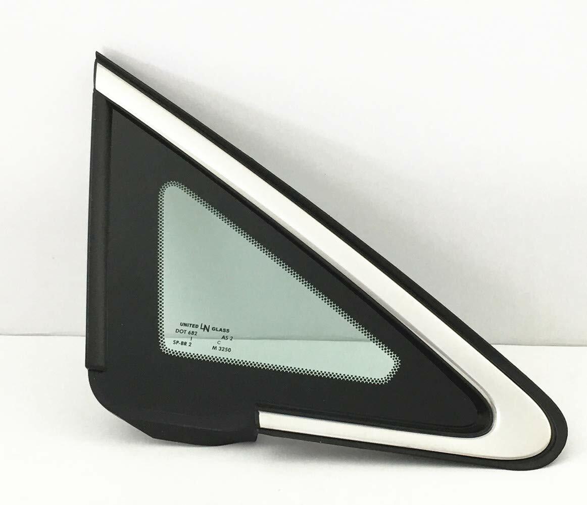 OEM Passenger Right Side Front Vent Window Vent Glass Compatible with Toyota Venza 2009-2016 Models