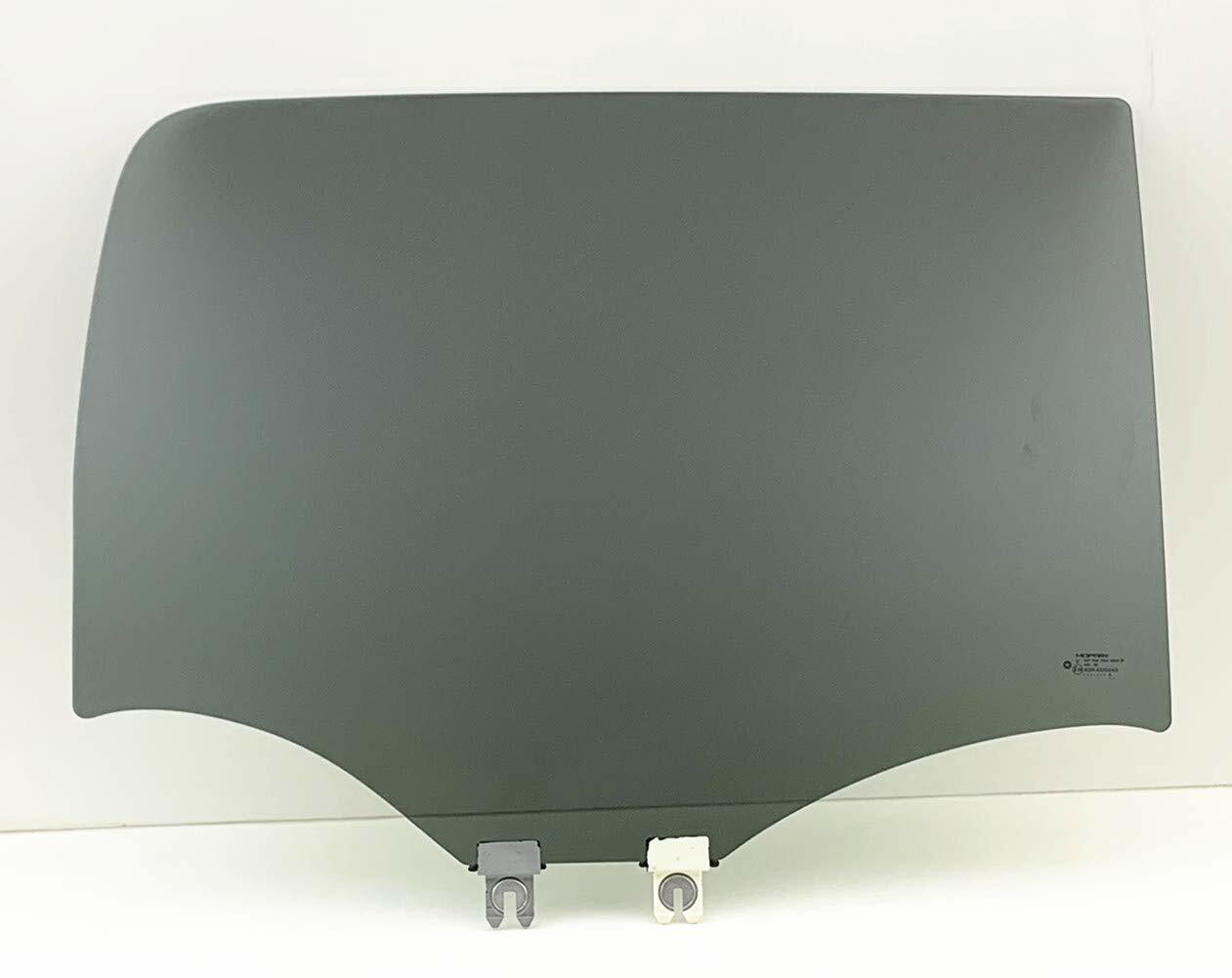 OEM Passenger Right Side Rear Door Window Door Glass Compatible with Ram Pickup 4 Door Crew Cab 2019-2026 Models (Not For 1500Classic)