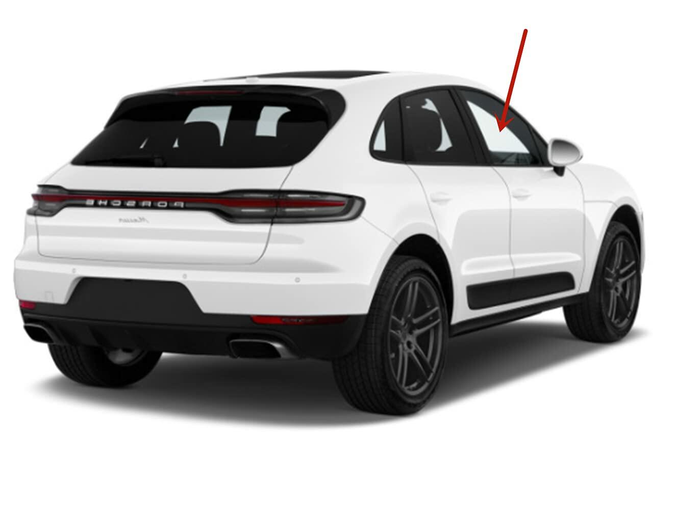 OEM Laminated Passenger Right Side Front Door Window Door Glass Compatible with Porsche Macan /Macan S 2015-2024 Models