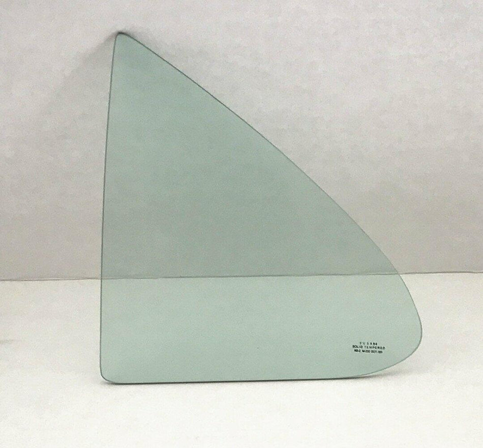Driver Left Side Rear Vent Window Vent Glass Compatible with Nissan Sentra 4 Door Sedan 1995-1999 Models