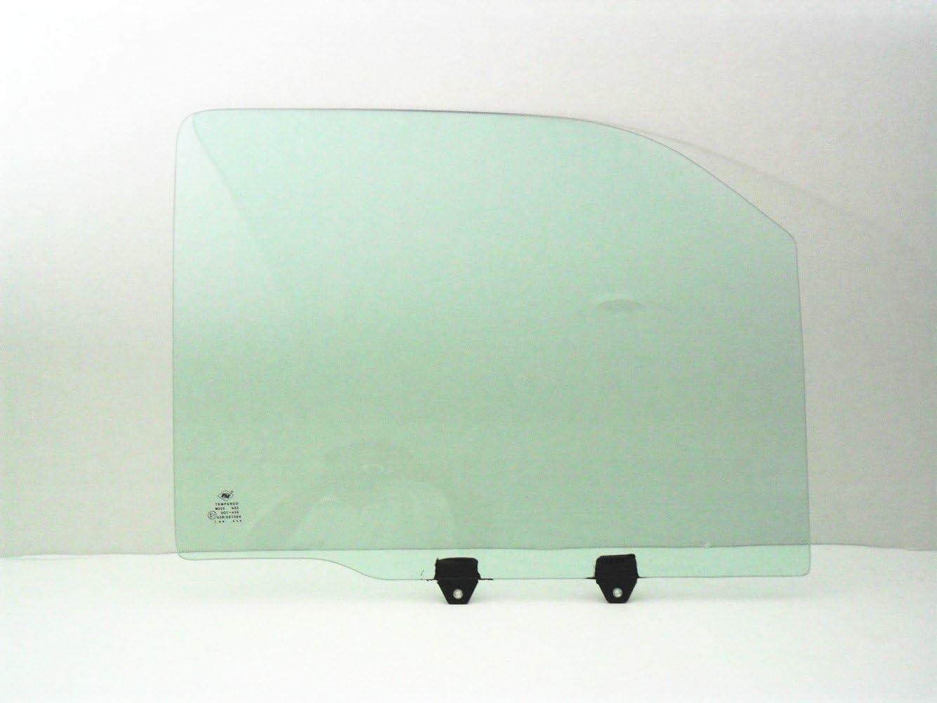 Tempered Passenger Right Side Front Door Window Door Glass w/ Vent Style Compatible with Toyota Pickup Truck 1989-1995 / 4Runner 1990-1991 Models