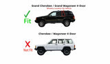 Privacy Driver Left Side Rear Vent Glass Vent Window Compatible with Jeep Grand Cherokee 1993-1998 / Grand Wagoneer 1993 4-Door Models