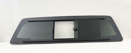 Manual Rear Back Slider Window Back Glass Compatible with Nissan Titan / Titan XD 2016-2025 Models