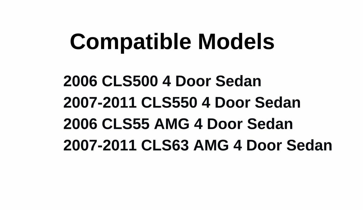 OEM Passenger Right Side Front Door Window Door Glass Compatible with Mercedes Benz CLS500 / CLS550 / CLS55 AMG / CLS63 AMG 2006-2011 Models