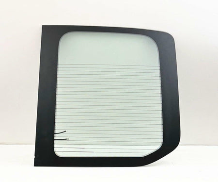 Heated Rear Back Window Back Glass Passenger Right Side Compatible with Ford Transit 100.8" Mid-Roof & 110.2'' High-Roof Van 2015-2026 Models (Not for Low-Roof , Or Transit Connect)