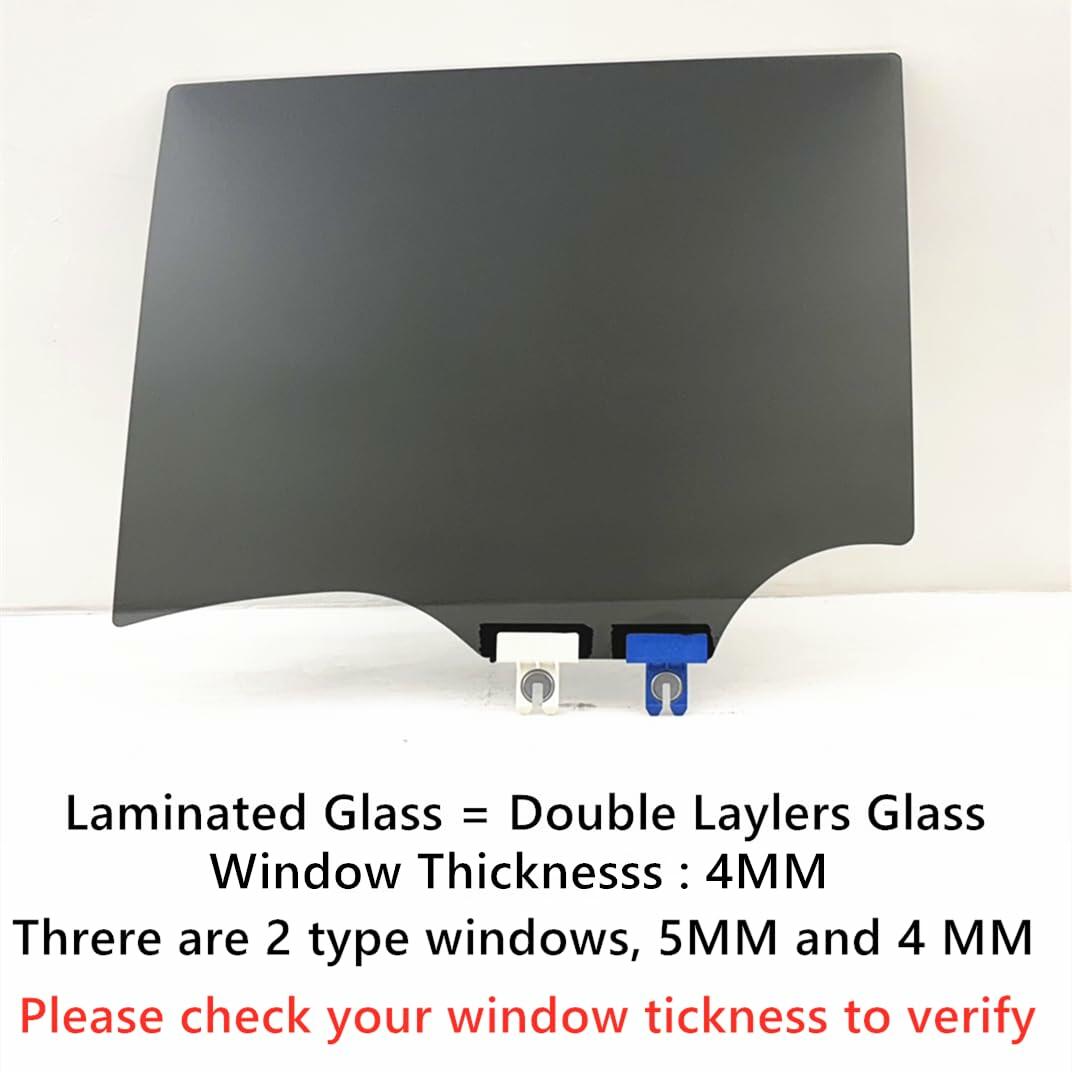 4MM Laminated Privacy Driver Left Side Rear Door Window Door Glass Compatible with Jeep Grand Cherokee L 2021-2026 Models