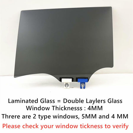 4MM Laminated Privacy Driver Left Side Rear Door Window Door Glass Compatible with Jeep Grand Cherokee L 2021-2026 Models