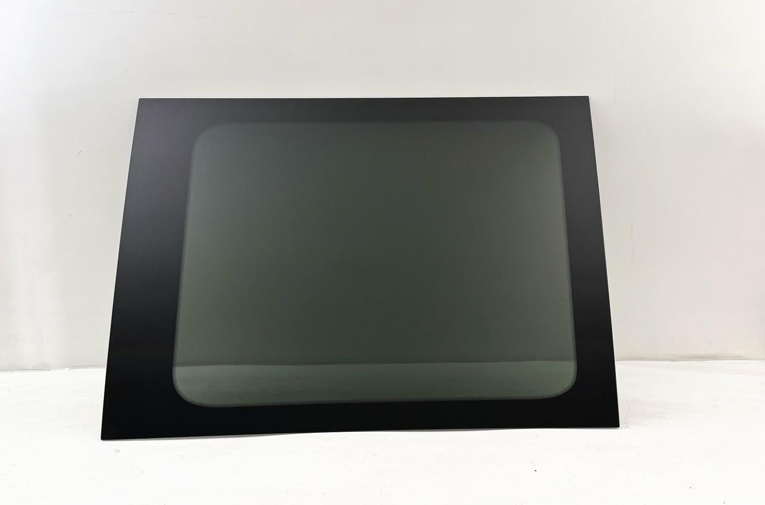 Tempered Driver Left Side Quarter Window Quarter Glass Compatible with Ford Transit Long Wheel Base Mid-Roof & High-Roof Van 2015-2026 Models (Not For Low-Roof)