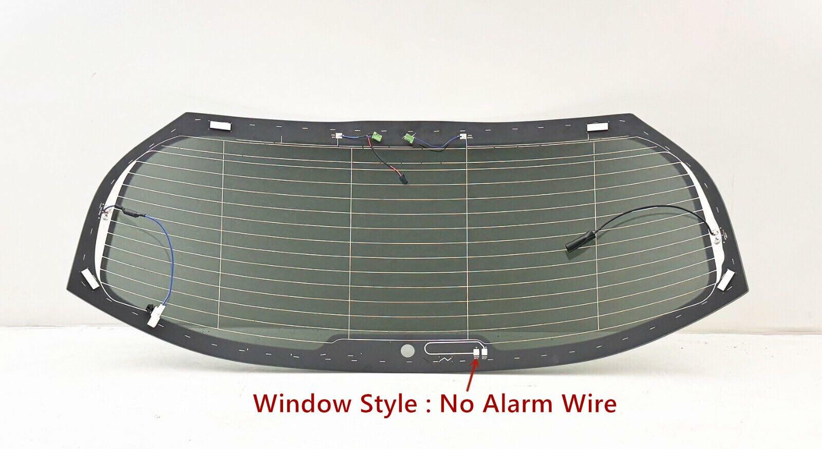 Heated With Antenna Without Alarm Wire Style Back Window Back Glass Compatible with Mercedes Benz GLC-Class 2023-2026 Models