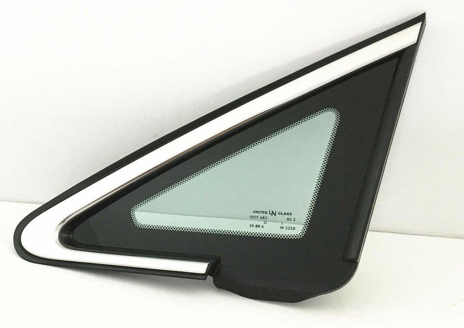 OEM Driver Left Side Front Vent Window Vent Glass Compatible with Toyota Venza 2009-2016 Models