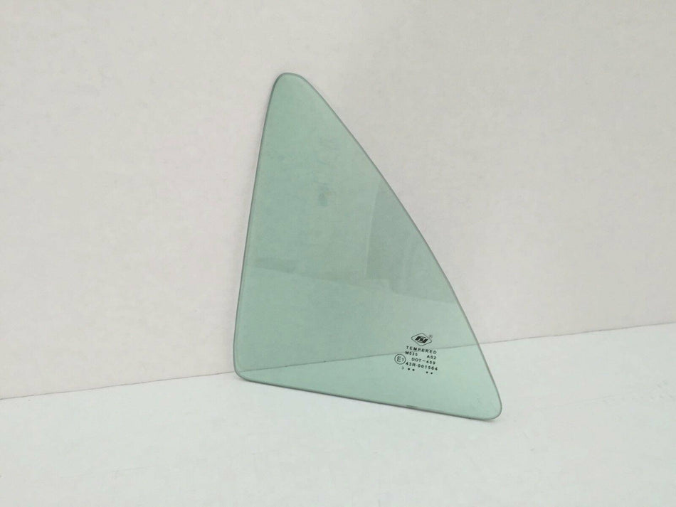 Driver Left Side Rear Vent Window Vent Glass Compatible with Toyota Corolla 4 Door Sedan 2009-2013 Models