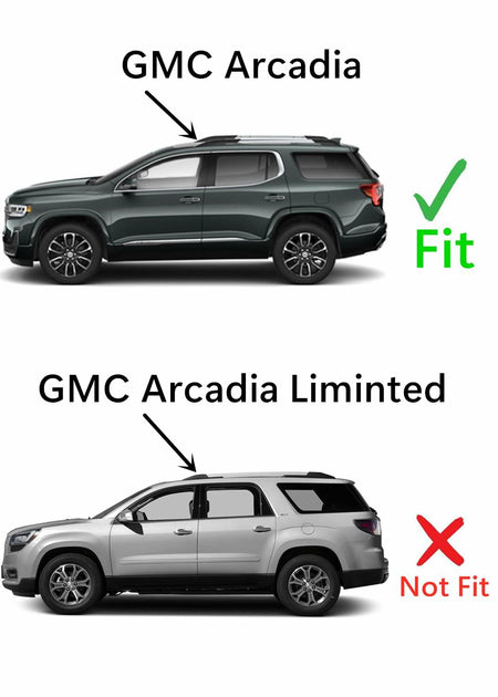 Driver Left Side Quarter Window Quarter Glass Compatible with GMC Acadia 2017-2023 Models (Not For Acadia Limited)