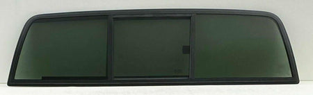 3-Panel Manual Rear Back Slider Window Glass Compatible with Toyota Pickup 2-Door Standard Cab 1984-1995 Models (Not For Extended Or Tacoma Pickups)