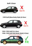 Driver Left Side Rear Vent Window Vent Glass Compatible with Volkswagen Golf III 4 Door Hatchback & Jetta III 4 Door Sedan 1993-1995 / Golf 4 Door Hatchback & Jetta 4 Door Sedan 1996-1999 Models