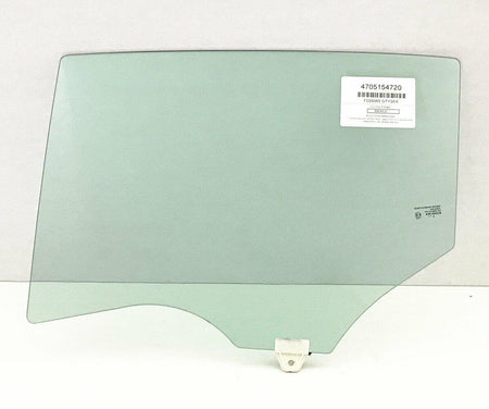 OEM Driver Left Side Rear Door Window Door Glass Compatible with Mazda 3 2014-2018 Models