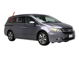 With Antenna Style Passenger Right Side Quarter Window Quarter Glass Compatible with Honda Odyssey 2011-2017 Models