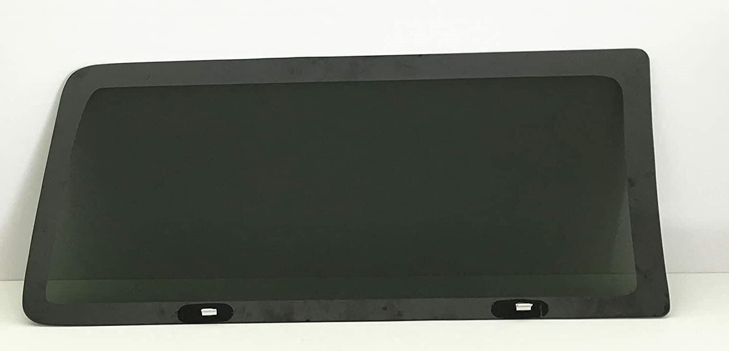 Driver Left Side Rear Quarter Window Quarter Glass Compatible with Chevrolet Express/GMC Savana 1996-2025 Standard Van Only