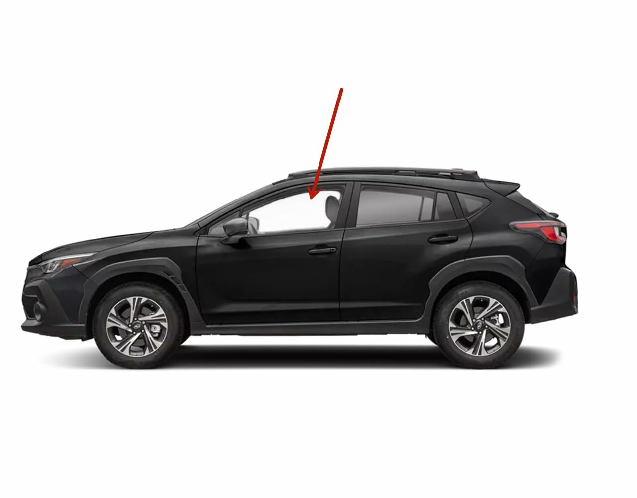 Tempered Driver Left Side Front Door Window Door Glass Compatible with Subaru Crosstrek / Impreza 2024-2026 Models