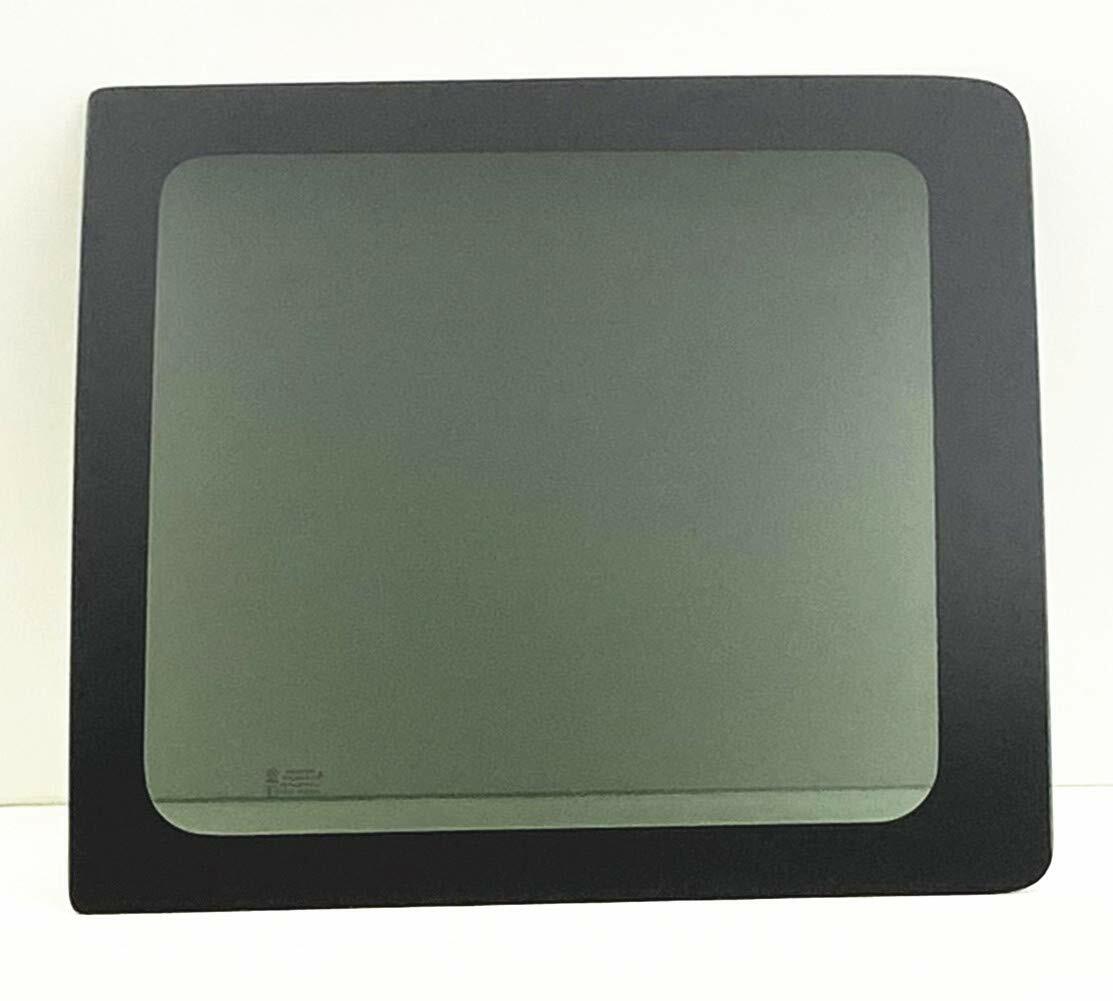 Stationary Privacy Passenger Right Side Sliding Cargo Door Window Door Glass Compatible with Chevrolet Express/GMC Savana 2003-2025 Models