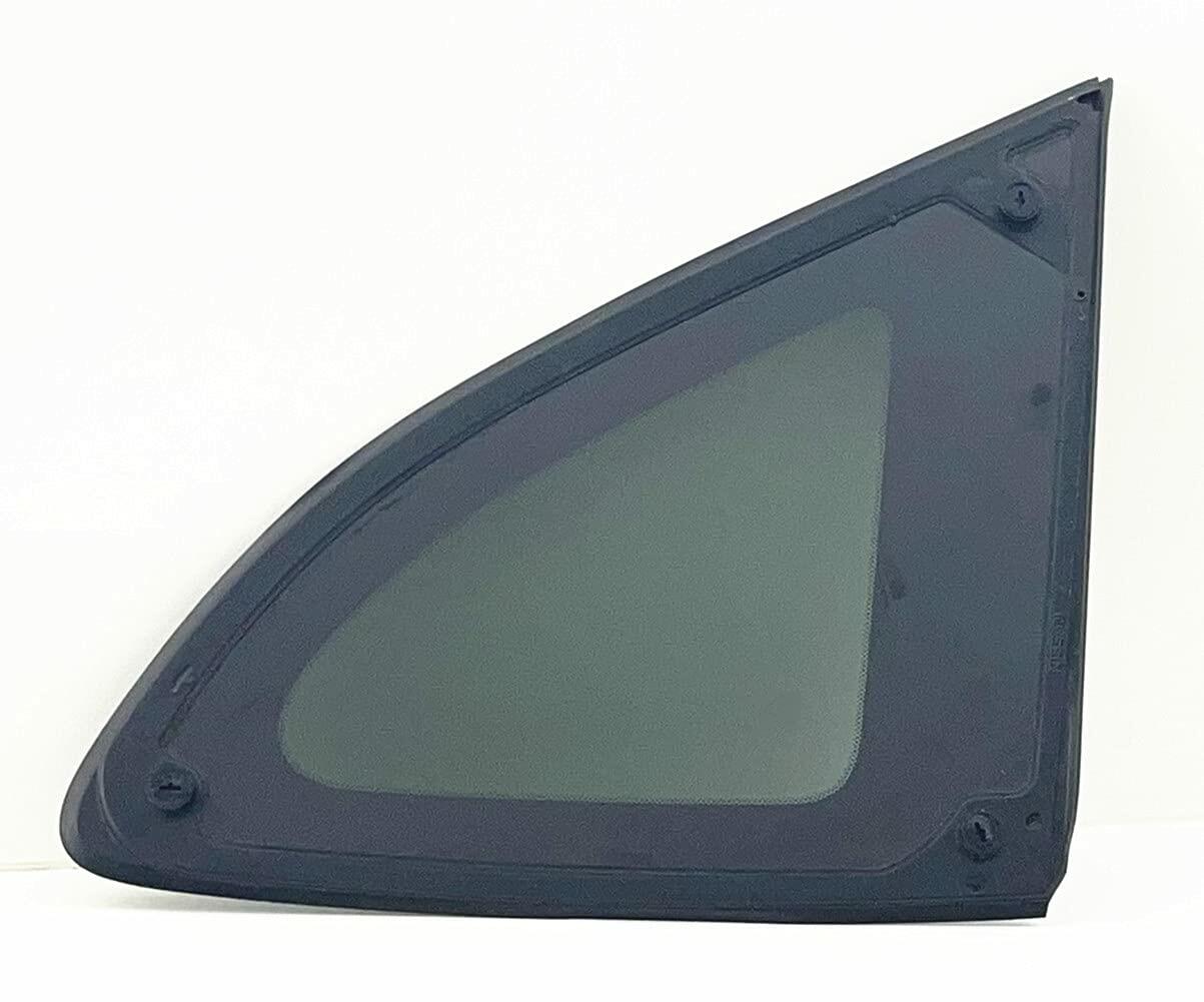 Driver Left Side Quarter Window Quarter Glass Compatible with Nissan Rogue 2008-2013 / Rogue Select 2014-2015 Models