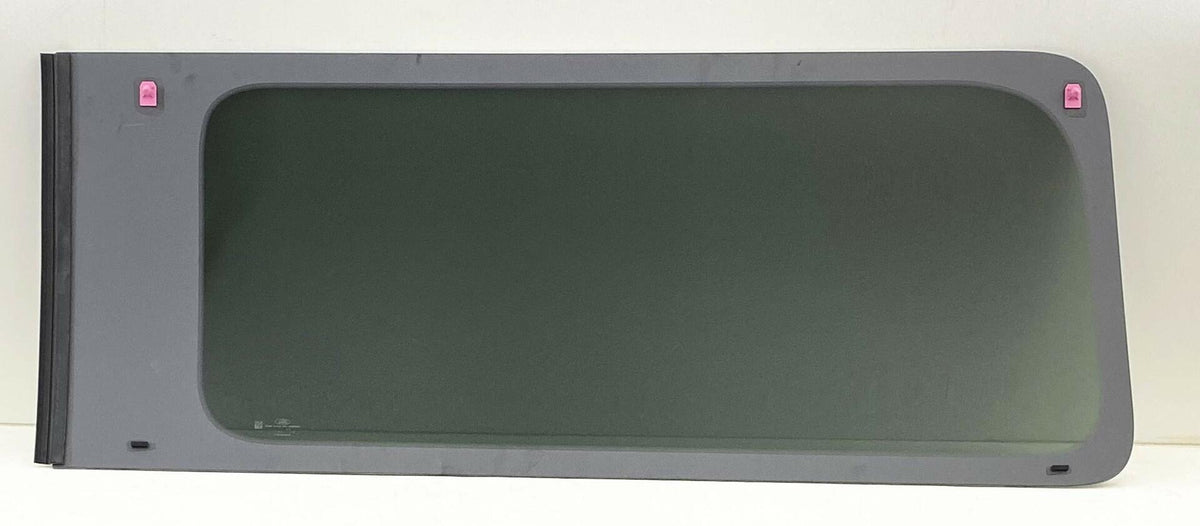 Privacy OEM Driver Left Side Rear Stationary Sliding Cargo Door Window Door Glass Compatible with Ford Transit 83.2" Low-Roof Van 2015-2025 Models