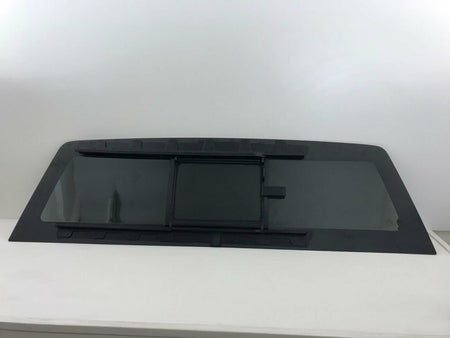 Non-Heated High Performance Manual Back Slider Window Glass Compatible with GMC Sierra/Chevrolet Silverado Pickup 1500 2007-2013 Models/2500 3500 2007-2014 Models (Not For Classic Models)
