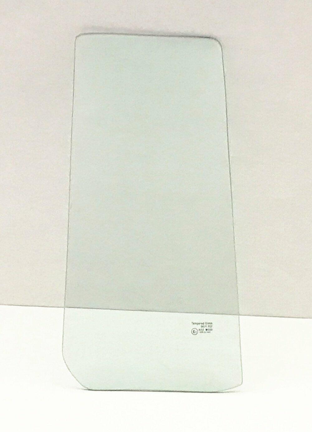 Passenger Right Side Rear Vent Window Vent Glass Compatible with Jeep Cherokee 1984-2001 / Wagoneer 1984-1990 4-Door Models