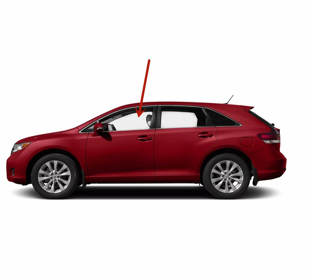 Laminated Driver Left Side Front Door Window Door Glass Compatible with Toyota Venza 2013-2016 Models