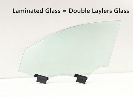 Laminated Driver Left Side Front Door Window Door Glass Compatible with Benz C300 / C400 / C63 AMG / C65 AMG 2015-2018 4-Door Sedan Models