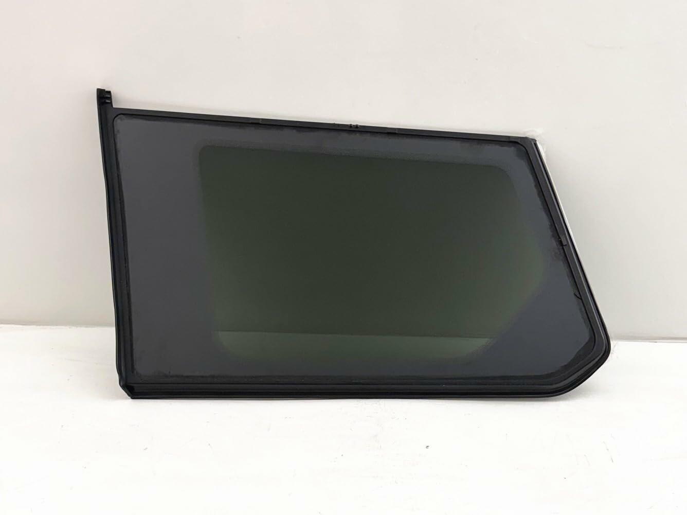 Tempered Passenger Right Side Rear Quarter Window Quarter Glass Compatible with Jeep Grand Cherokee L 2021-2026 Models (Not For Grand Cherokee)