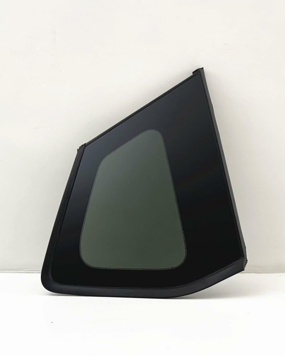 Tempered Passenger Right Side Quarter Window Quarter Glass Compatible with Nissan Rogue 2021-2025 Models (Not For Rogue Sport)