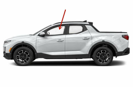 Tempered Driver Left Side Front Door Window Door Glass Compatible with Hyundai Santa Cruz 2022-2026 / Tucson 2022-2026 Models