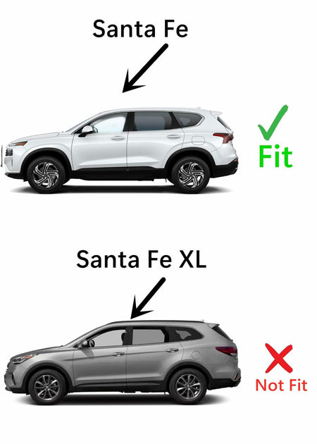 Driver Left Side Rear Door Window Door Glass Compatible with Hyundai Santa Fe 2019-2023 Models