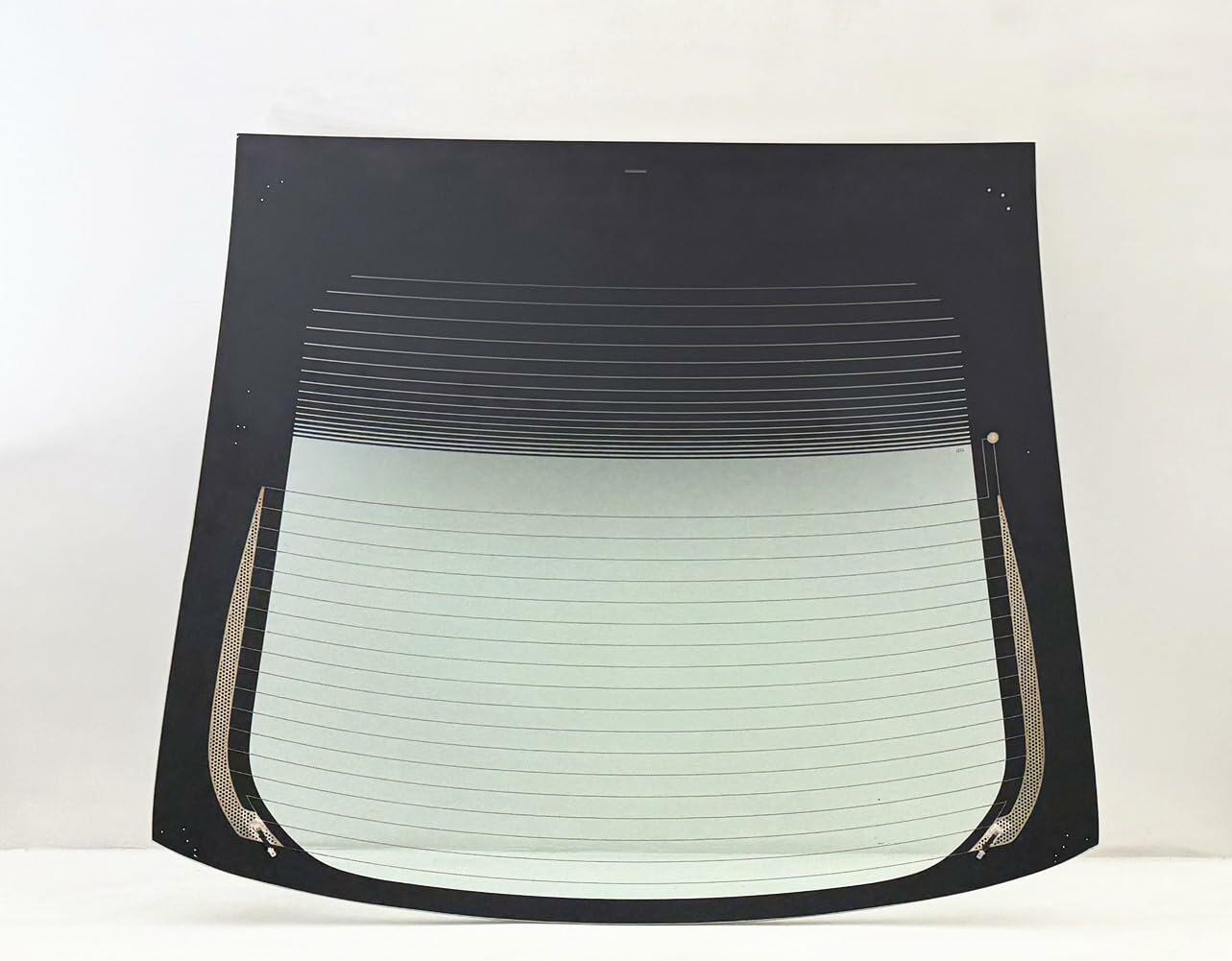 Without Wiper Style Heated Tempered Rear Back Window Back Glass Compatible with Scion TC 2011-2016 Models