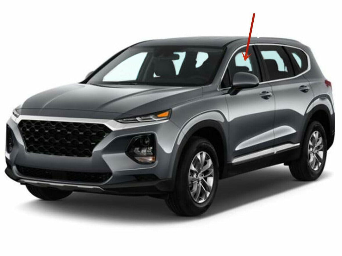 Laminated Driver Left Side Front Door Window Door Glass Compatible with Hyundai Santa Fe 2019-2023 Models