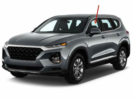 Laminated Driver Left Side Front Door Window Door Glass Compatible with Hyundai Santa Fe 2019-2023 Models