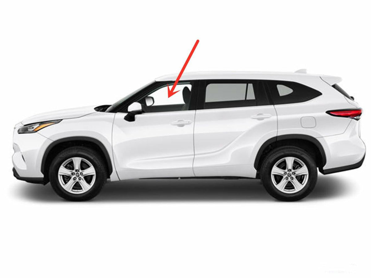Laminated Driver Left Side Front Door Window Door Glass Compatible with Toyota Highlander 2020-2025 Models