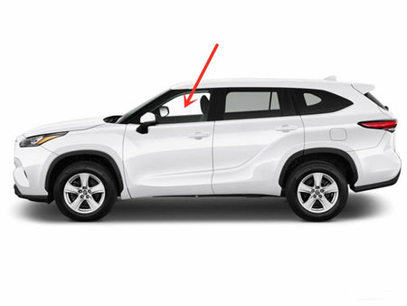 Laminated Driver Left Side Front Door Window Door Glass Compatible with Toyota Highlander 2020-2025 Models
