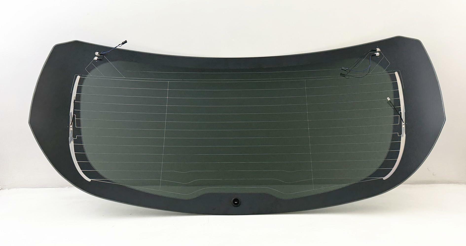 Tempered Heated Rear Tailgate Back Window Back Glass Compatible with Alfa Romeo Stelvio 2018-2024 Models