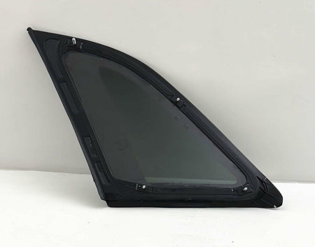 Black Moulding Style Tempered Passenger Right Side Quarter Window Quarter Glass Compatible with Kia Sorento 2011-2015 Models