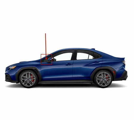 Tempered Driver Left Side Front Vent Window Vent Glass Compatible with Subaru Crosstrek 2018-2023 / WRX 2022-2025 Models