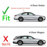 Laminated Passenger Right Side Rear Door Window Door Glass Compatible with Mercedes Benz E-Class E200 E350 E450 E53AMG 4-Door Sedan 2024-2025 Models