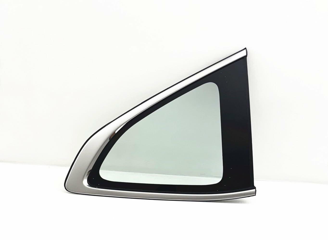 Clear Passenger Right Side Quarter Window Quarter Glass Compatible with Honda CR-V 2017-2022 Models