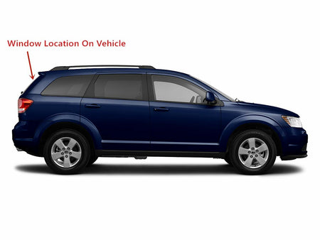 Heated Back Tailgate Window Back Glass Compatible with Dodge Journey 2009-2020 Models