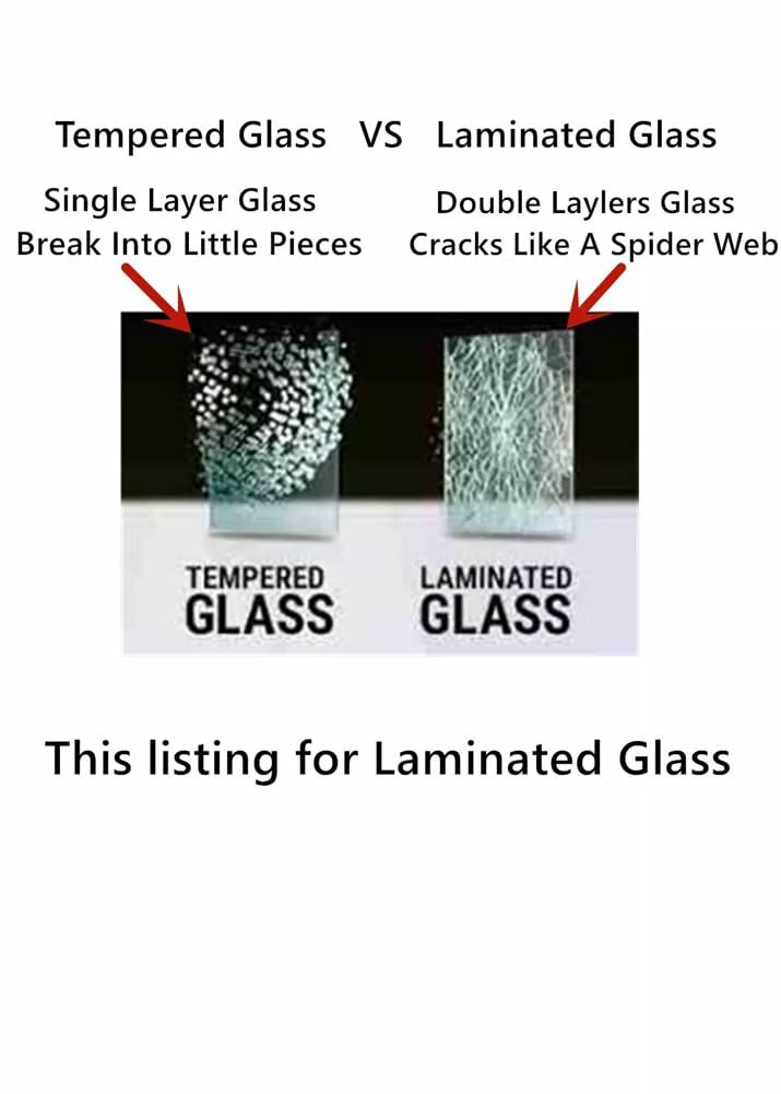 Laminated Driver Left Side Front Door Window Door Glass Compatible with Nissan Ariya 2023-2025 Models